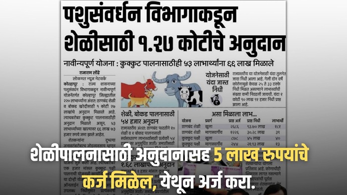 Bakri Palan Loan Yojana 2025